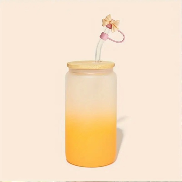 Bow Straw Topper, Fits 10mm Straws, NEW, BABY BLUE - Picture 7 of 7